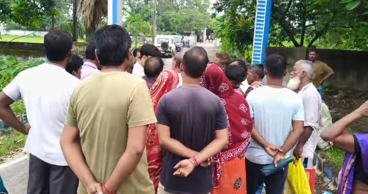 Land movement in Bhangar