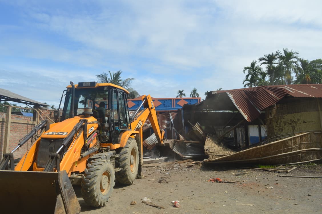 First phase of the eviction operation in the Rengma Reserved Forest Area is complete