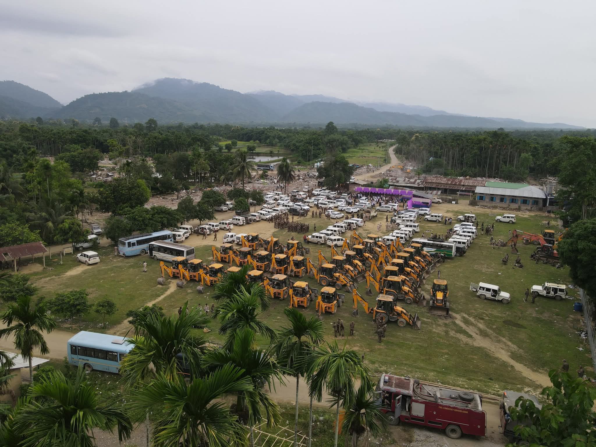 First phase of the eviction operation in the Rengma Reserved Forest Area is complete