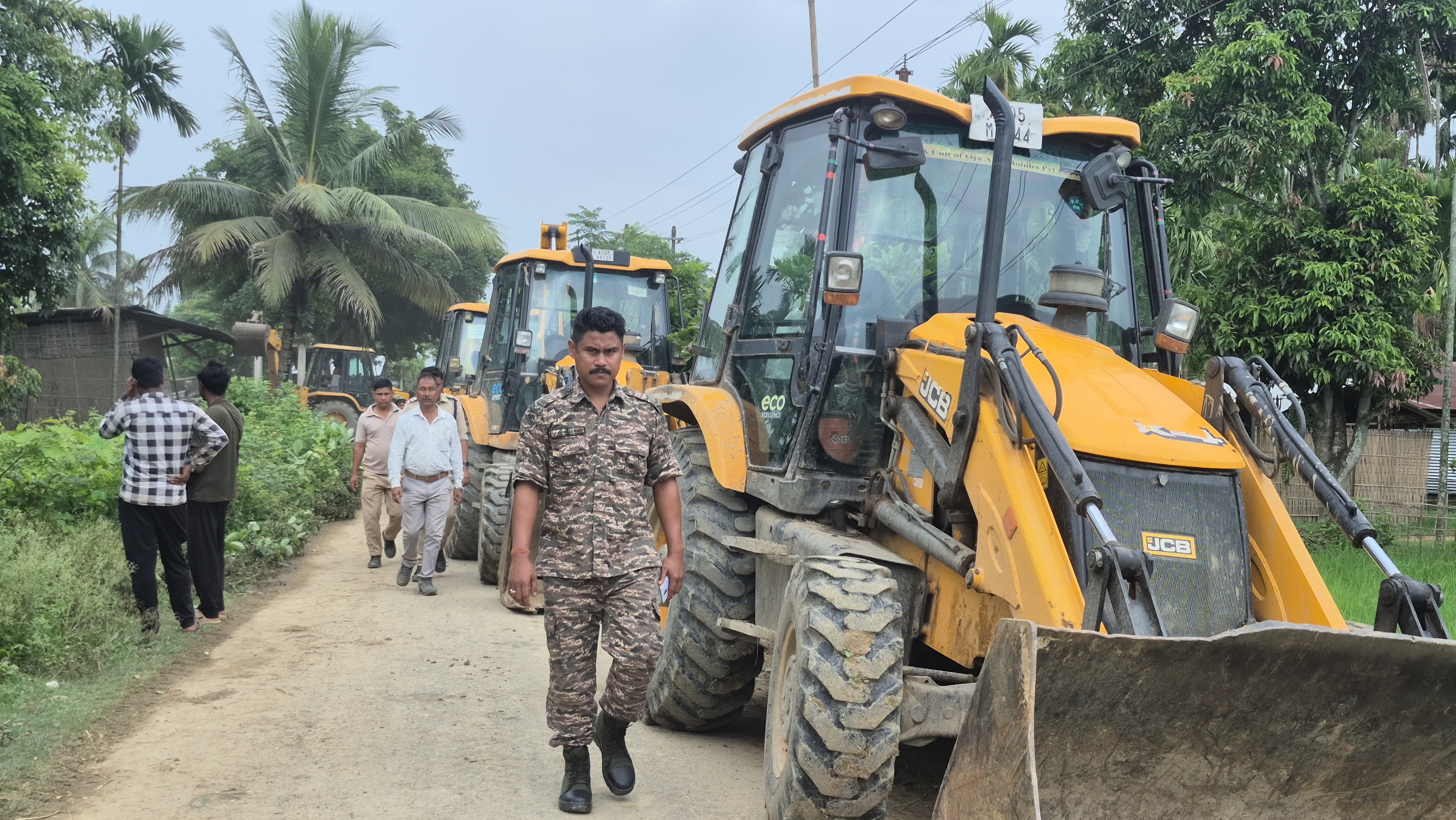 GOLAGHAT EVICTION DRIVE CONTINUE