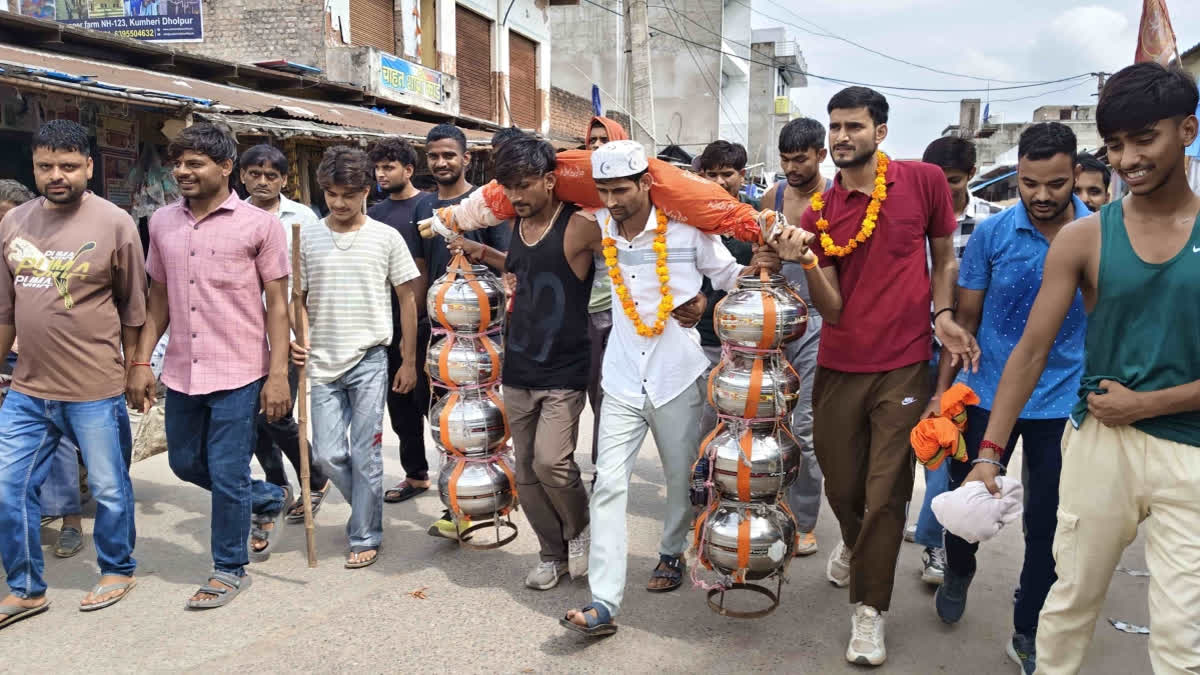 Rajasthan's Muslim Youth Carries Kanwar With Hindu Friends, Sends Across Message Of Communal Harmony