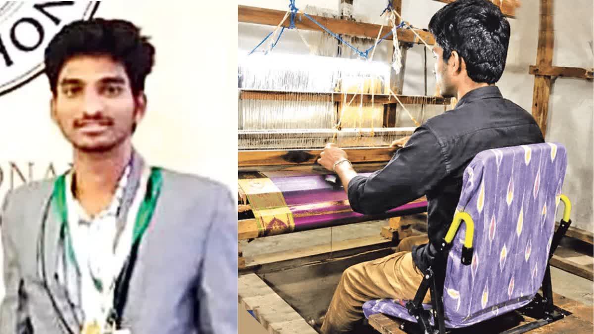 Vaggu Sriram and his ergonomic back support
