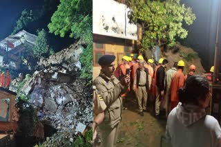 Landslide in Akhada Bazar Kullu