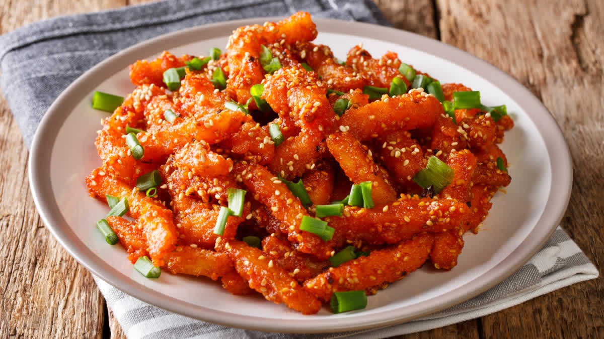 Honey Chilli Potatoes