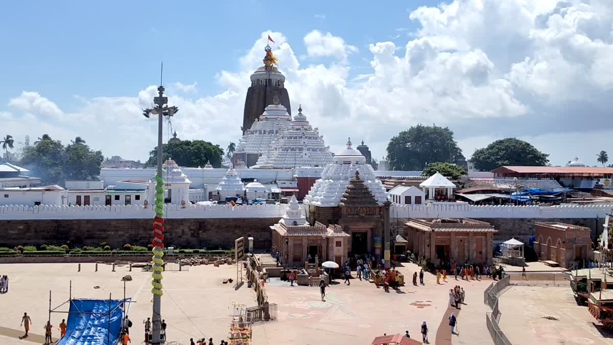 Srimandir puri Jeuda Bhoga lagi niti and Garbhodaka Bandapana ritual ahead of Janmastami