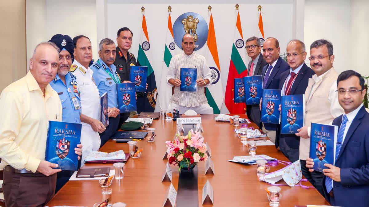 Rajnath Singh Releases 'RAKSHA' Framework On Defence Policy