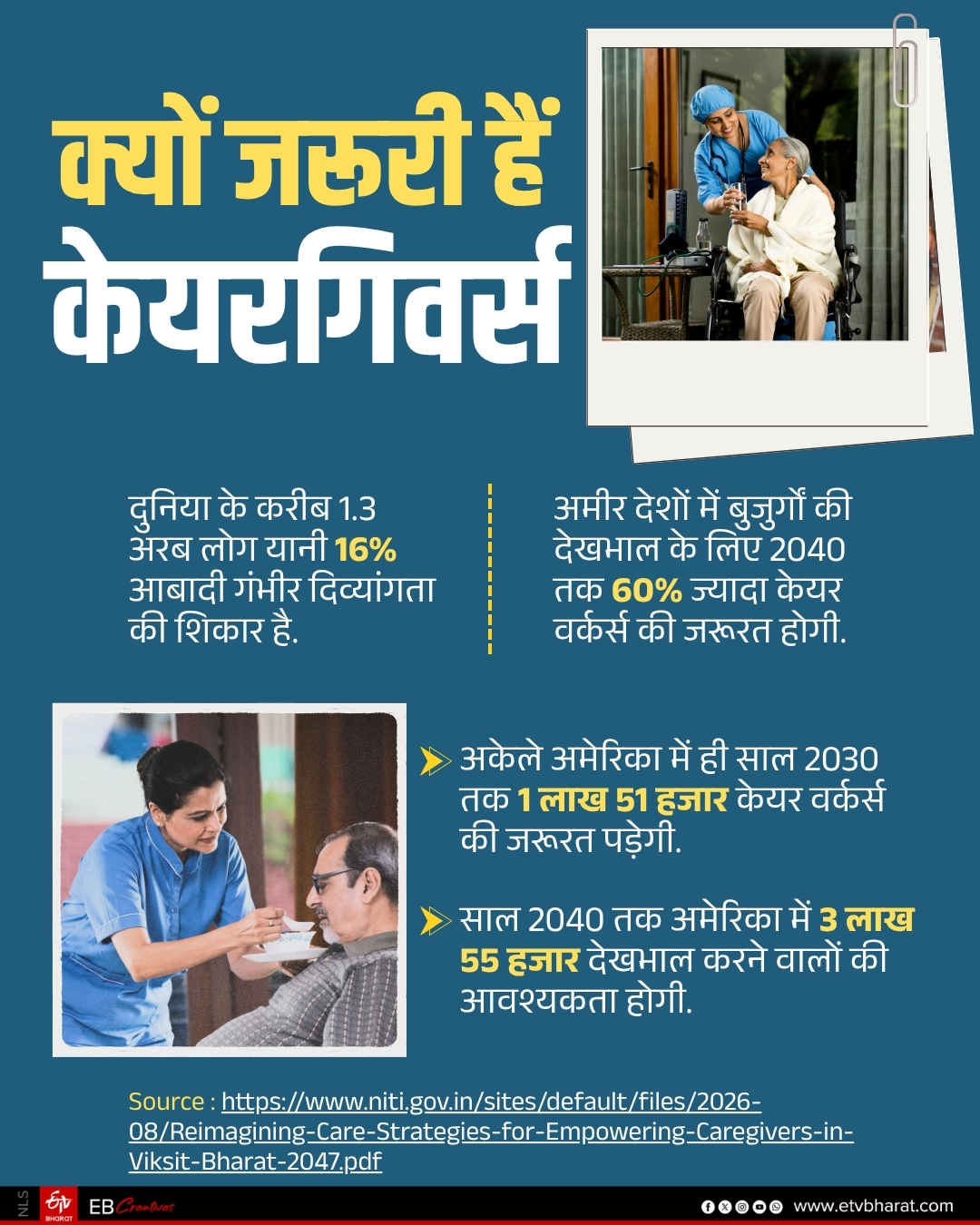 जानिए क्यों जरूरी हैं केयरगिवर्स?
