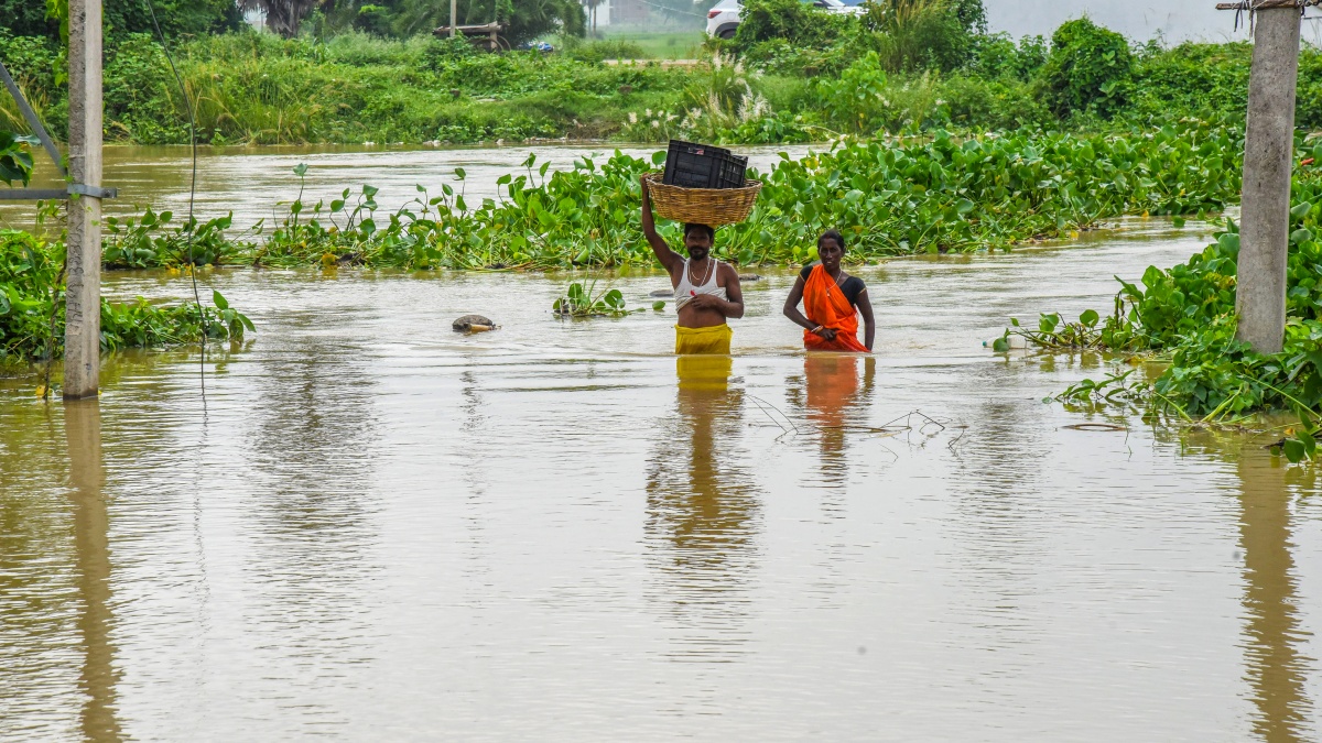 BIHAR FLOOD AND GANGA WATER LEVEL RISE