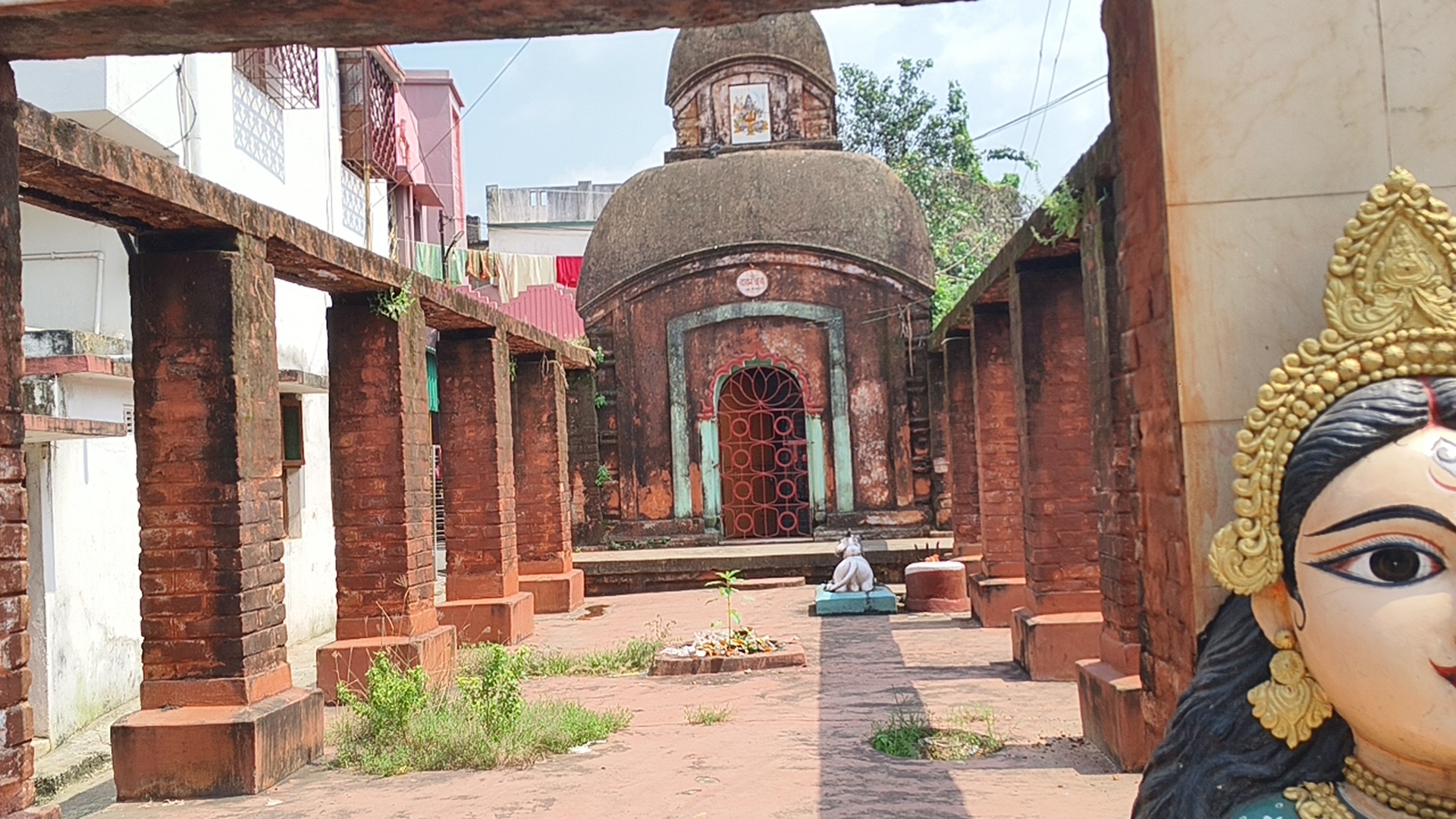 Fish Bhog And 108 Blue Lotuses: In Midnapore, Durga Comes Home On A Scroll For A 200-Year-Old Family Puja