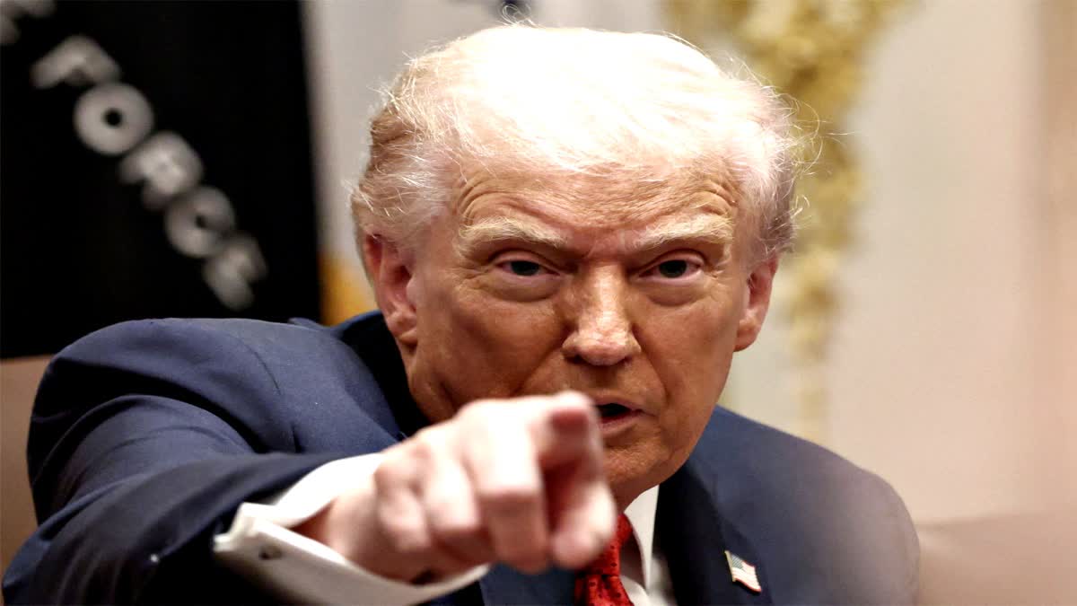 US President Donald Trump