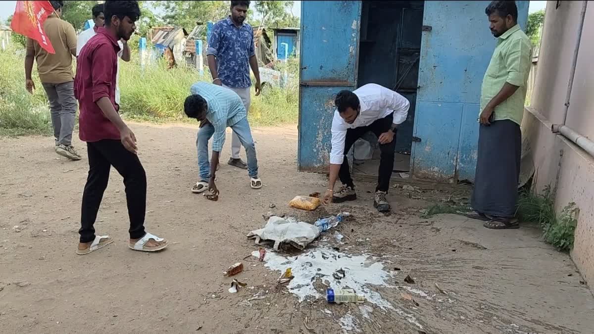 கோவை மாணவி பாலியல் வன்கொடுமை: டாஸ்மாக் பாரை சூறையாடிய நாம் தமிழர் கட்சியினர்!