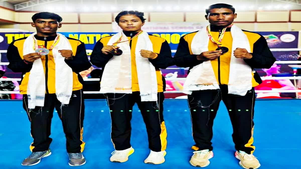 Jharkhand won three medals in 69th National School Boxing Championship