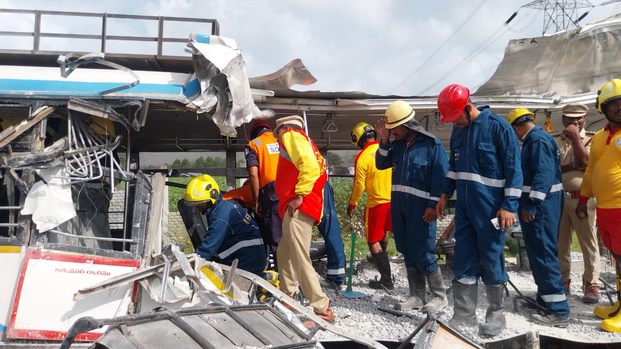 Road Accident In Telangana
