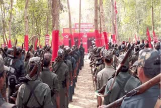 Naxalites during a parade
