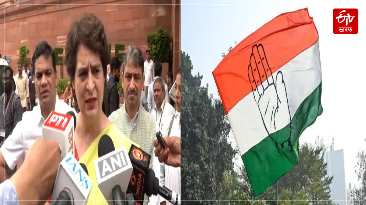 AICC Screening Committee declared, Priyanka Gandhi will lead Assam Screening Committee