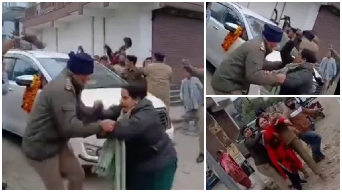 Congress workers protest