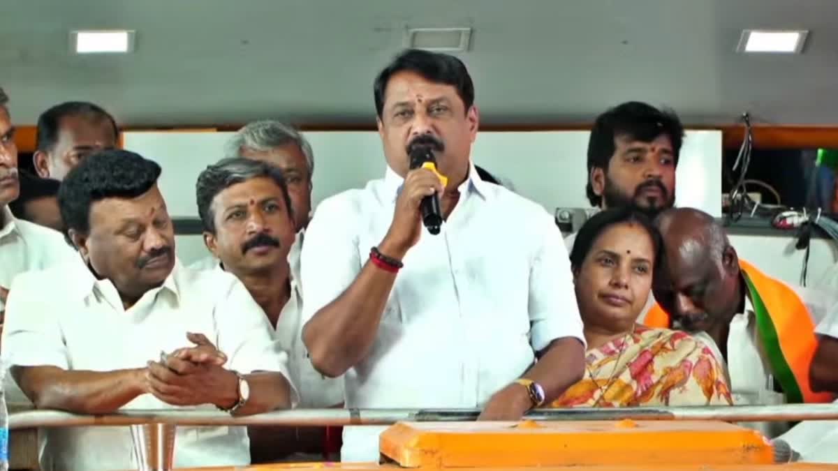 பாஜக மாநிலத் தலைவர் நயினார் நாகேந்திரன்