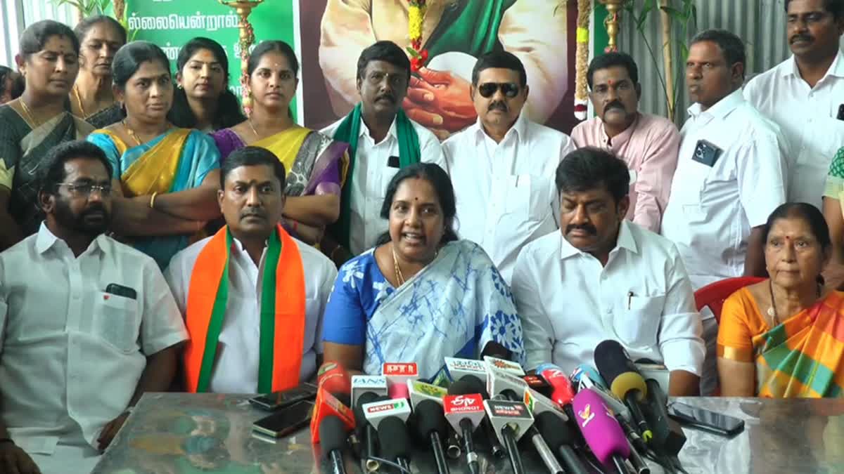 தேர்தலுக்காகவே புதிய அறிவிப்புக்கள்; தமிழக அரசு மீது வானதி சீனிவாசன் குற்றச்சாட்டு