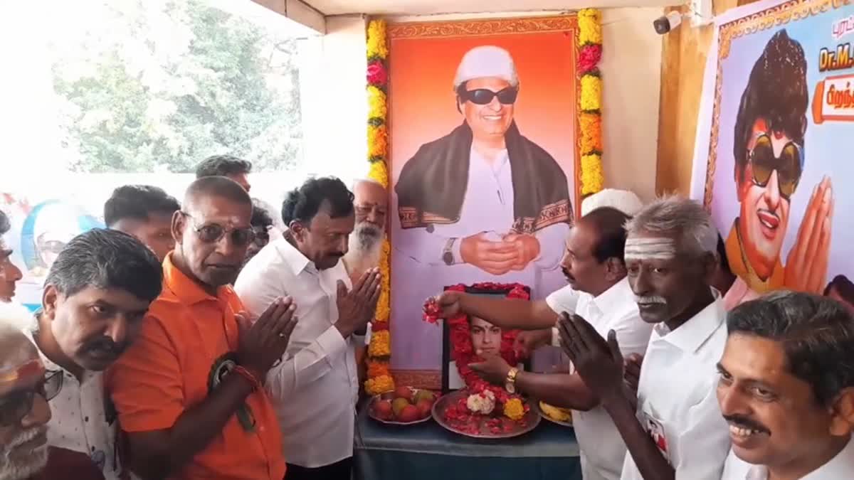 தமிழ் பல்கலை. இணையதளத்தில் மீண்டும் எம்ஜிஆர் படம் - சைதை துரைசாமி