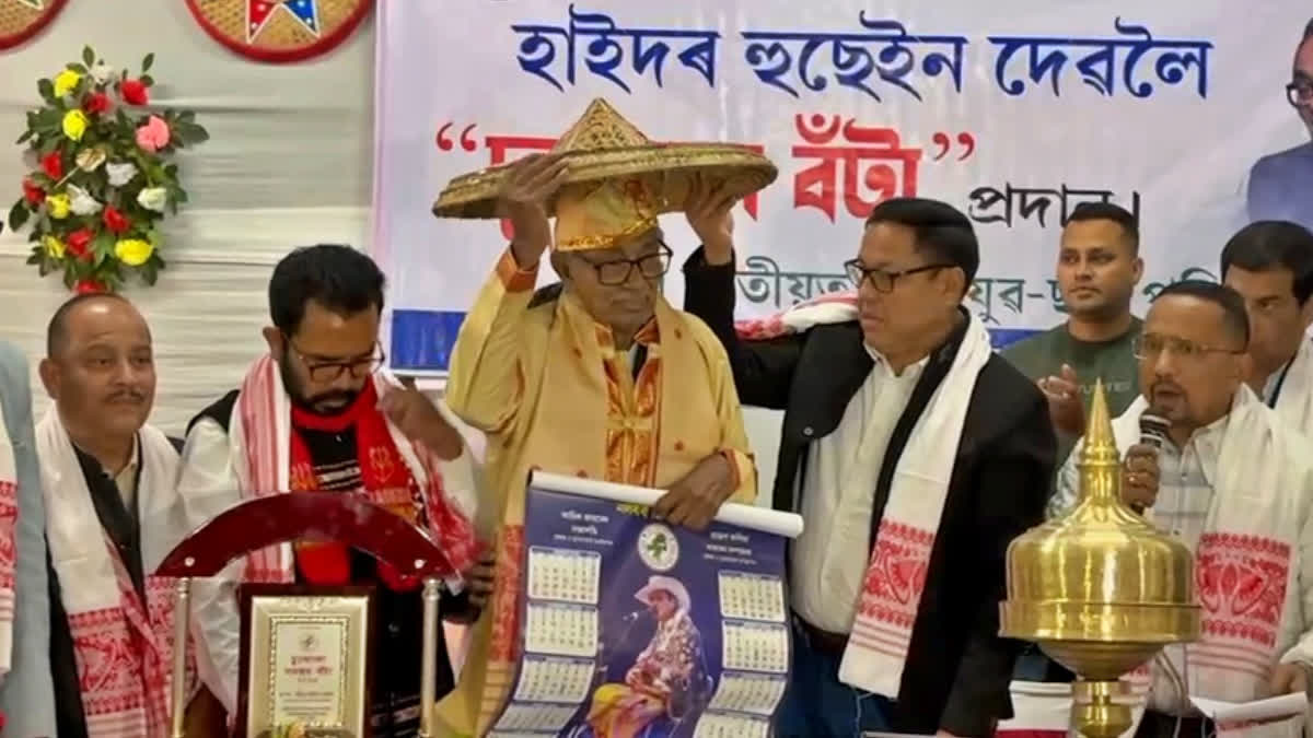 AJYCP conferred the Siu-Ka-Pha Award 2025 to Eminent journalist Haidar Hussain