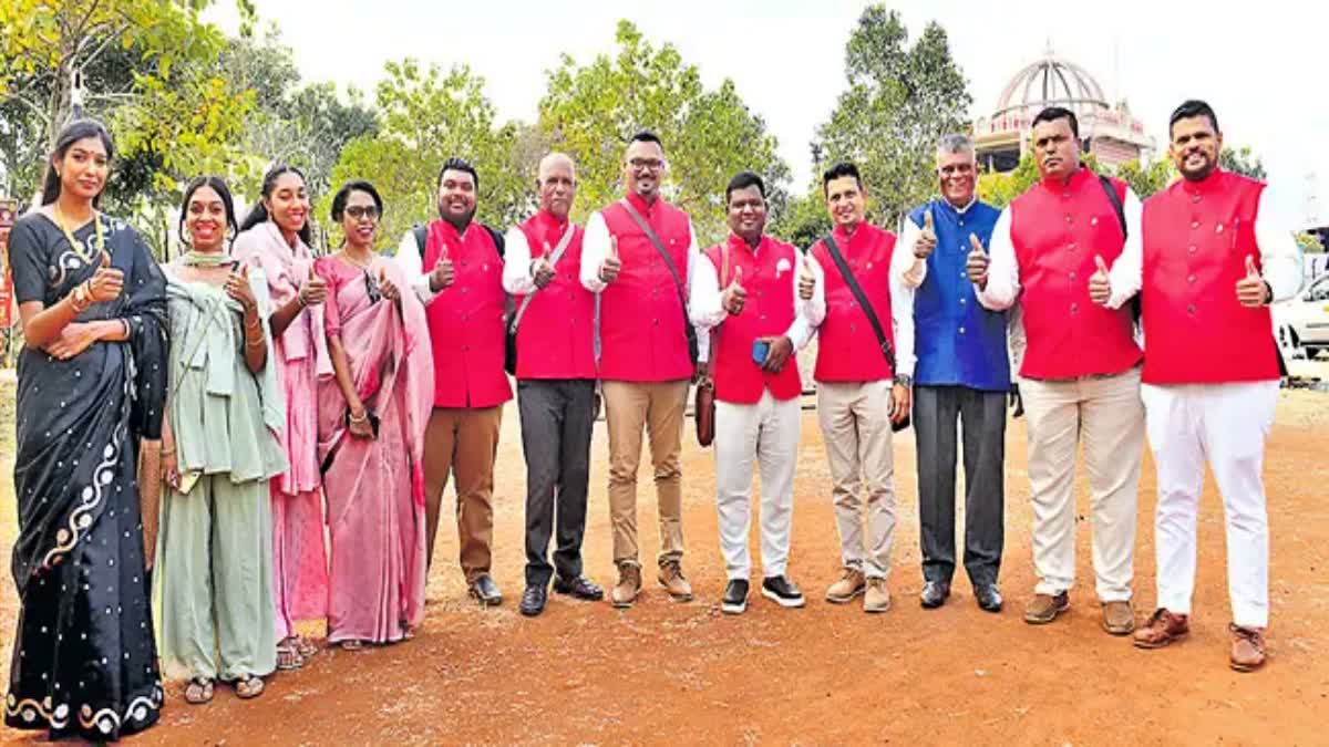 NRIs Attended World Telugu Mahasabhalu in Guntur