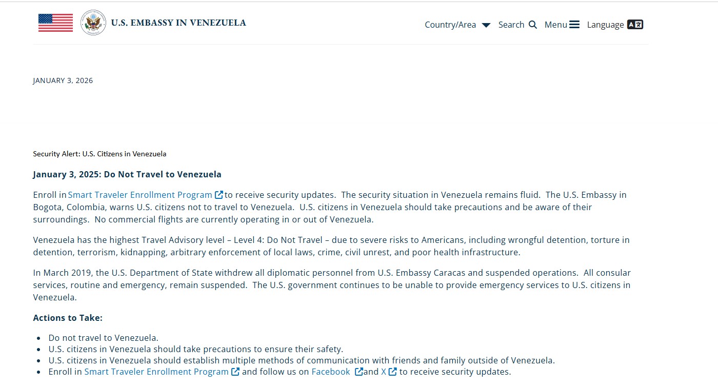 US Attack On Venezuela LIVE
