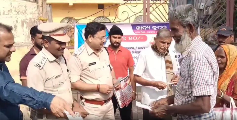 Balasore sangram Panda launches food coupon scheme for hungry people