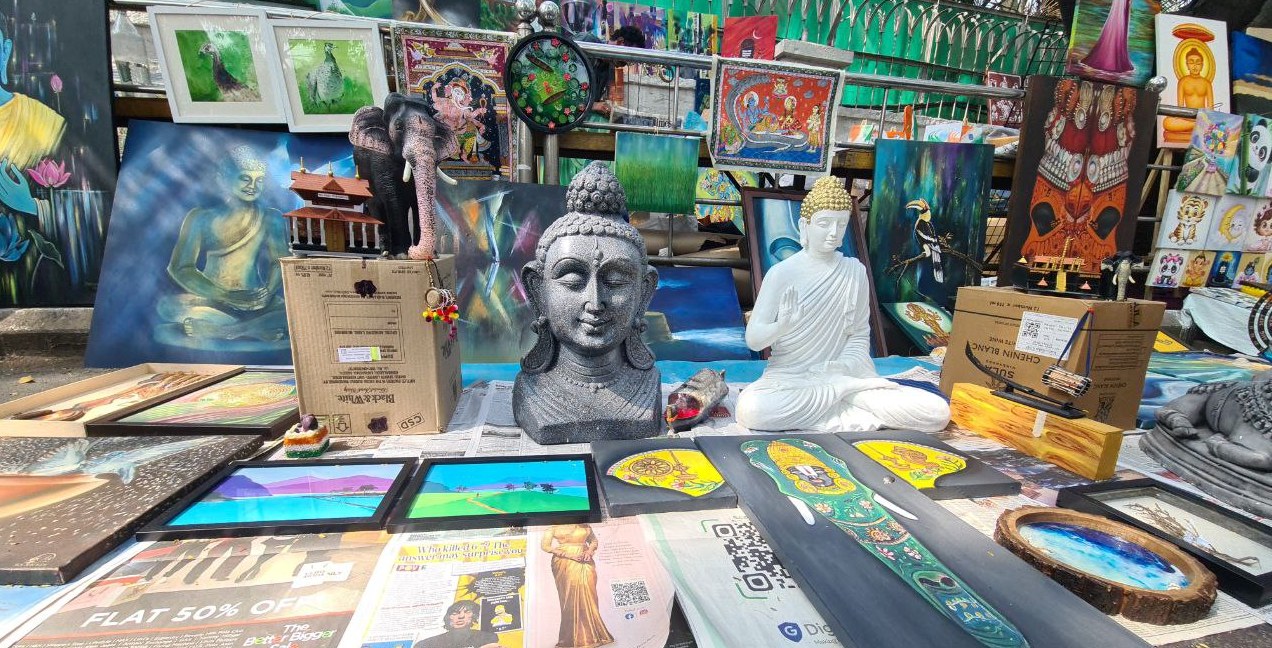 BENGALURU  ಚಿತ್ರ ಕಲಾ ಪರಿಷತ್​​ CM SIDDARAMAIAH  ಚಿತ್ರಸಂತೆ  CHITRASANTHE