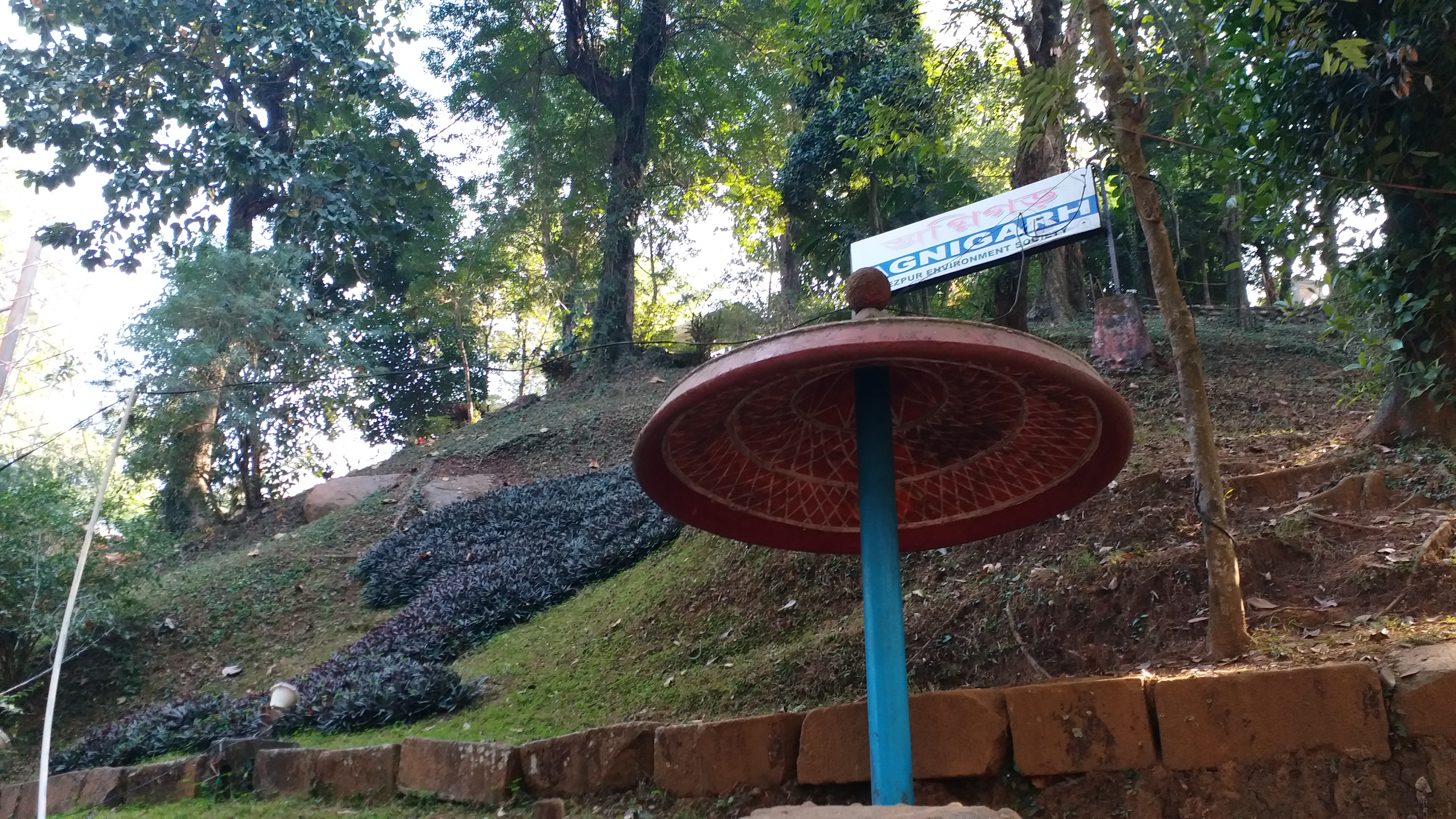 At the beginning of the new year, the flow of tourists in Tezpur city's tourism sector