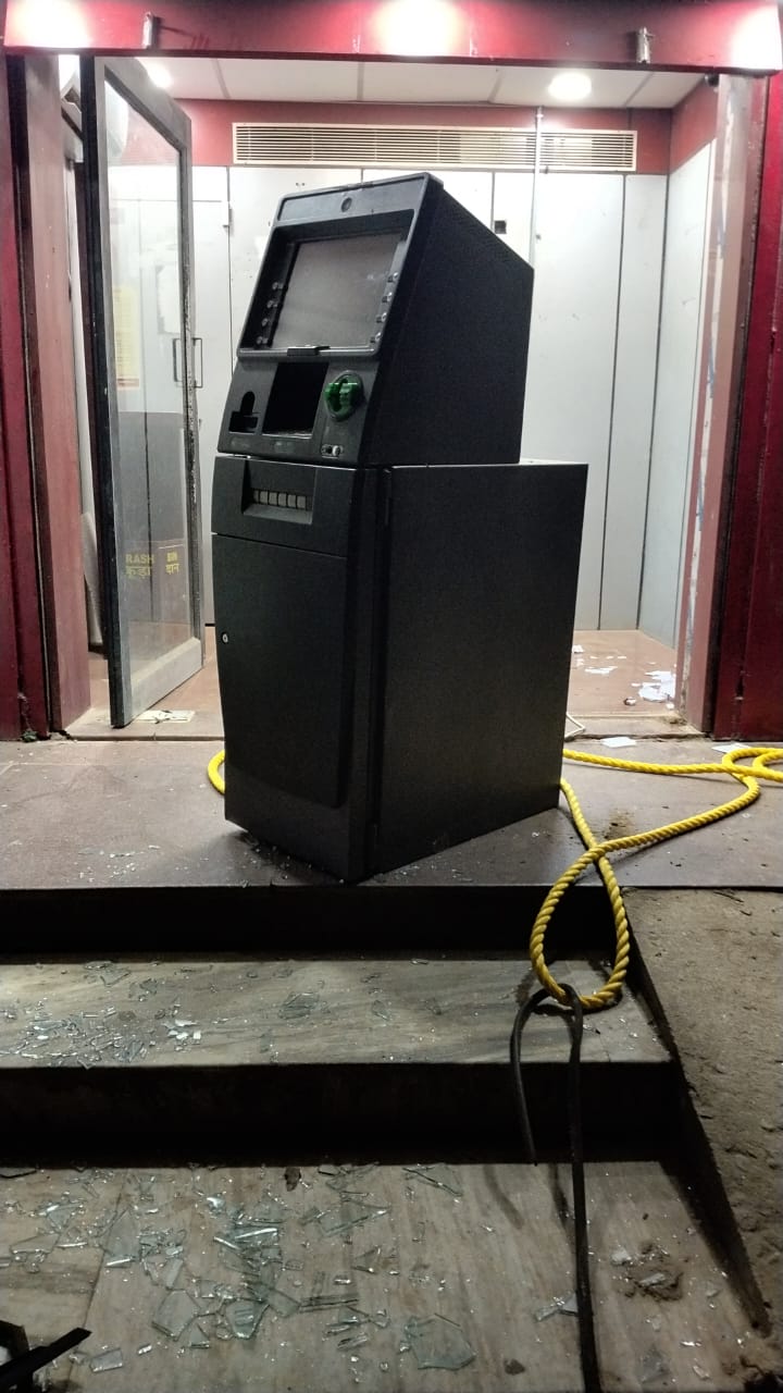 ATM Machine Robbery foiled