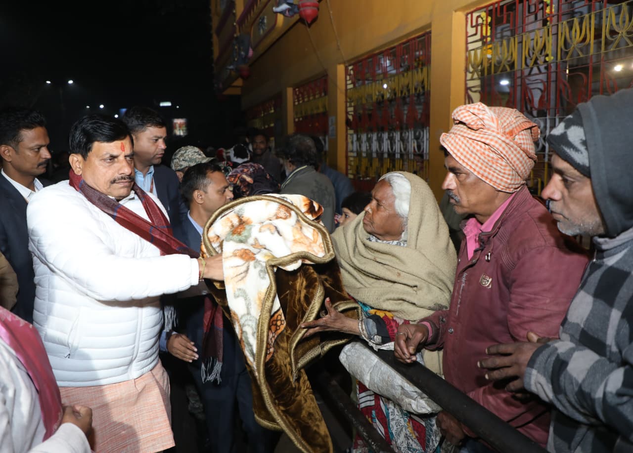 Bhopal night shelter inspection