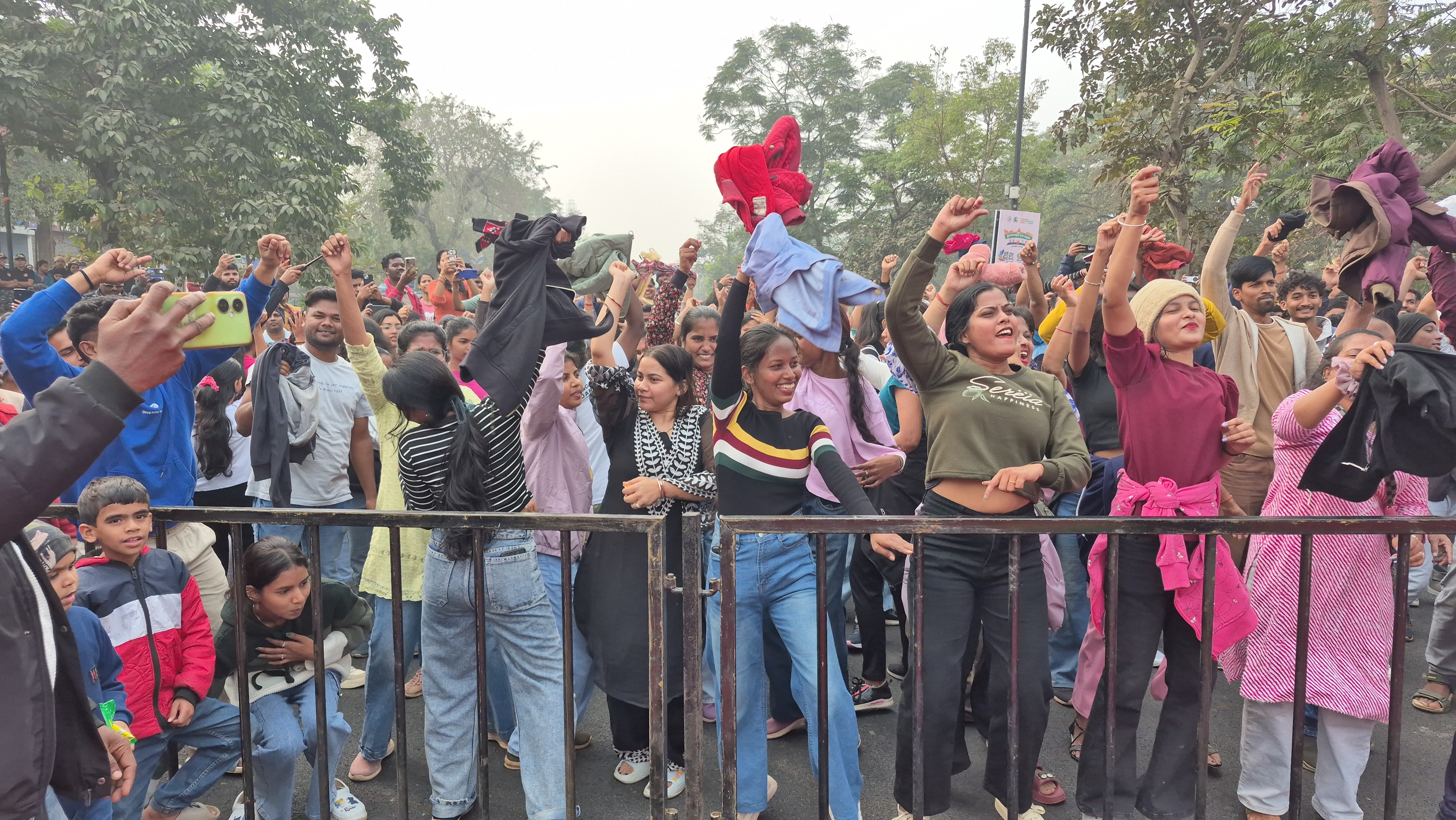 Citizens Enjoying Pathotsav