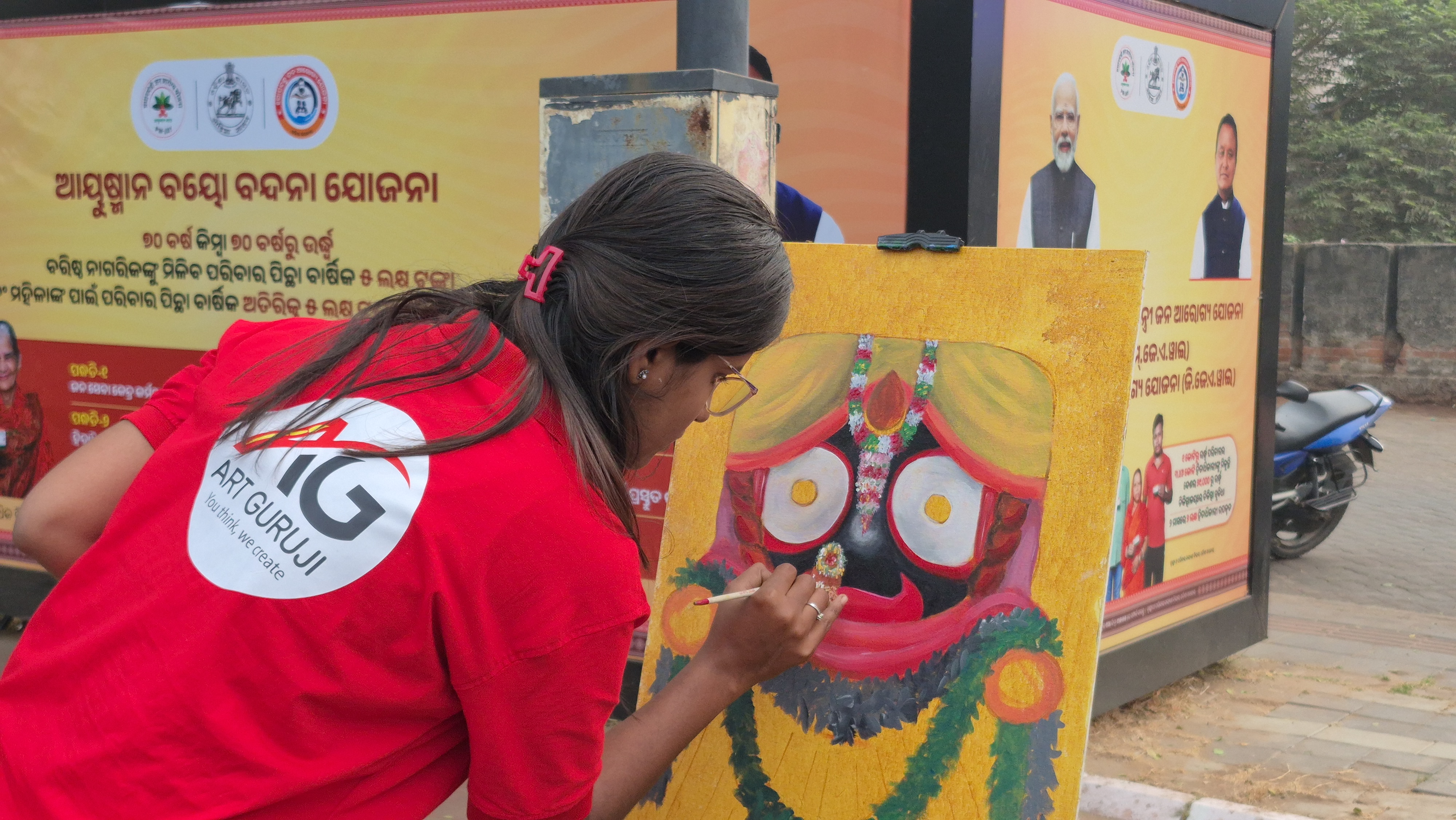 citizens enjoyed winter morning vibe in pathosav