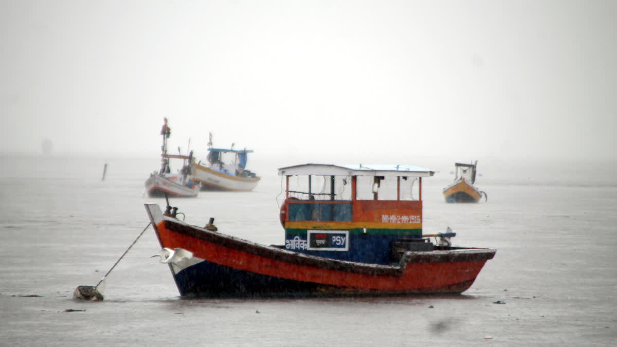 Representative photo of fishing boats anchored in the Arabian Sea