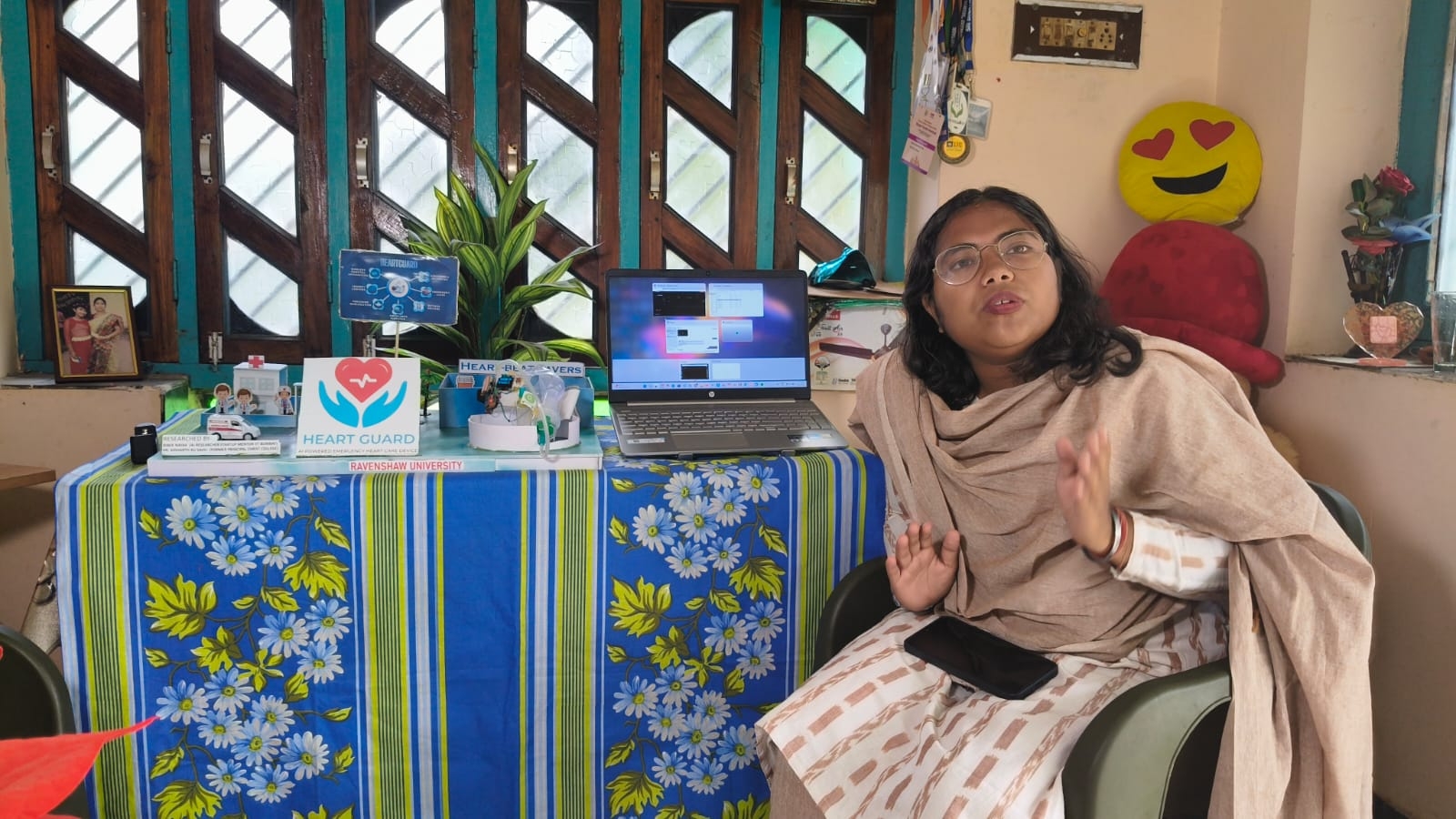 Ravenshaw University Student Develops AI ‘Heart Guard Mask’ to Predict Heart Attacks 30 Minutes in Advance