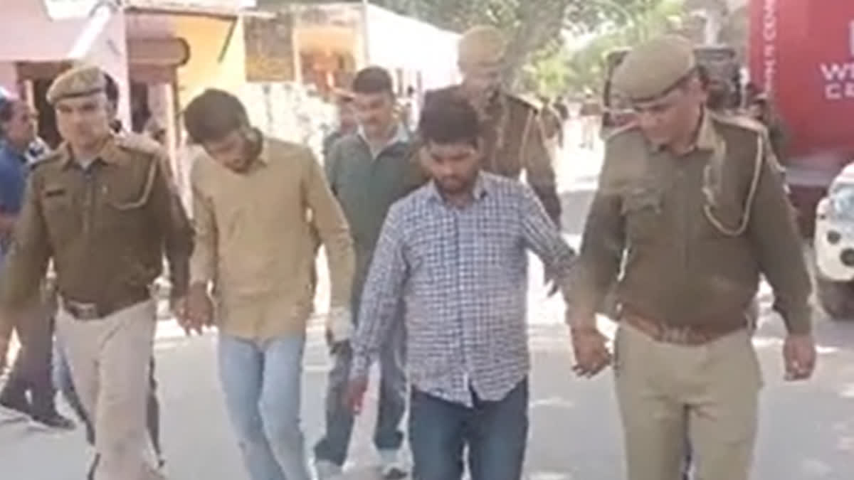 Pragpura police arrested two accused of theft