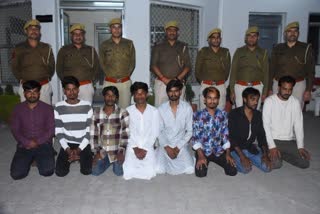 8 Accused Arrested