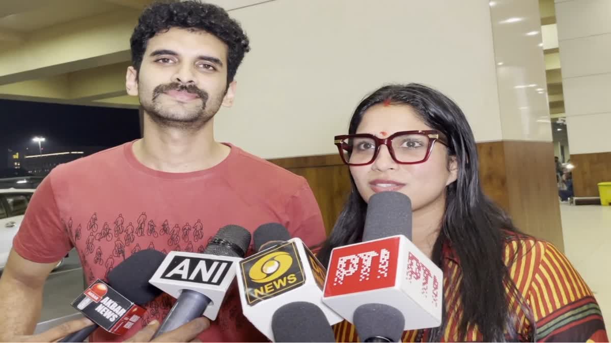 നടി സ്വാസിക  സ്വാസിക കേരളത്തില്‍ മടങ്ങിയെത്തി  ഇസ്രയേല്‍ ഇറാന്‍ സംഘര്‍ഷം  പശ്ചിമേഷ്യ യുദ്ധം