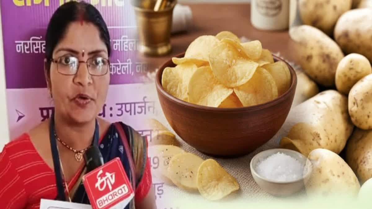 സംരംഭക ചിന്താമണി പതിദാർ  ചിപ്‌സ് ബിസിനസ് ഇന്ത്യ  ചിന്താമണി പതിദാർ ചിപ്‌സ് യൂണിറ്റ്  ചിന്താമണി പതിദാർ സംരംഭം