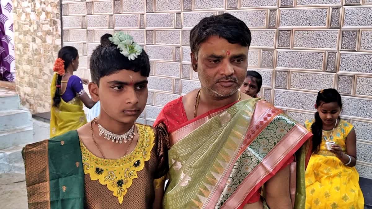 Santhekudlur  Villagers Following Different Ritual on Holi Festival Day