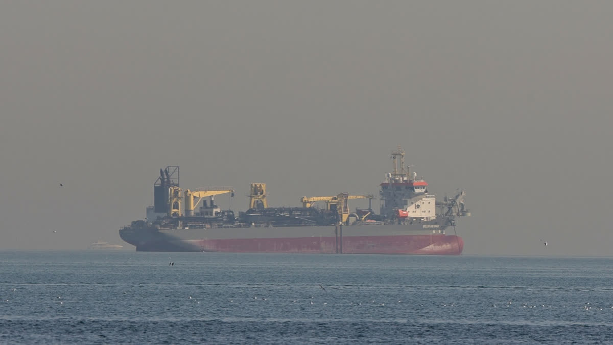 Deadline For The Insurance Cover For Cargo For Strait Of Hormuz Dawns, Oil Prices Are Expected To Soar An oil tanker is pictured offshore in Dubai on March 1, 2026.