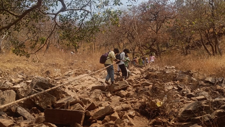 ஆந்திராவில் உள்ள அகோபிலம் மலையேற்றம்