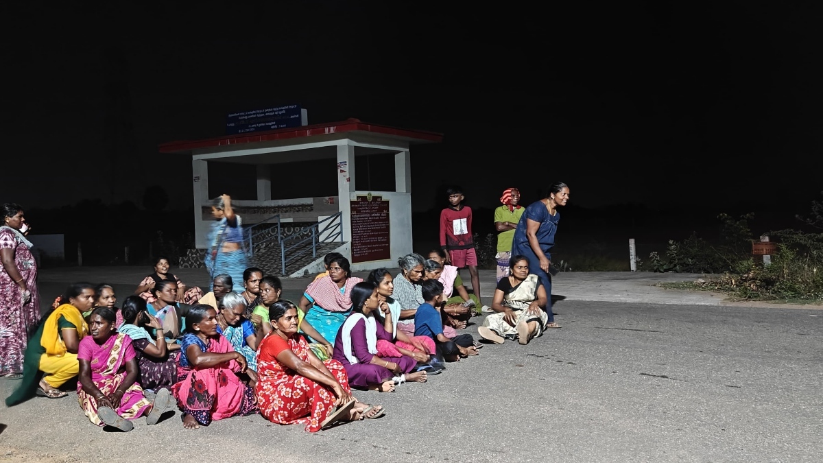 உயிரிழந்தவரின் குடும்பத்தினர் சாலை மறியல்