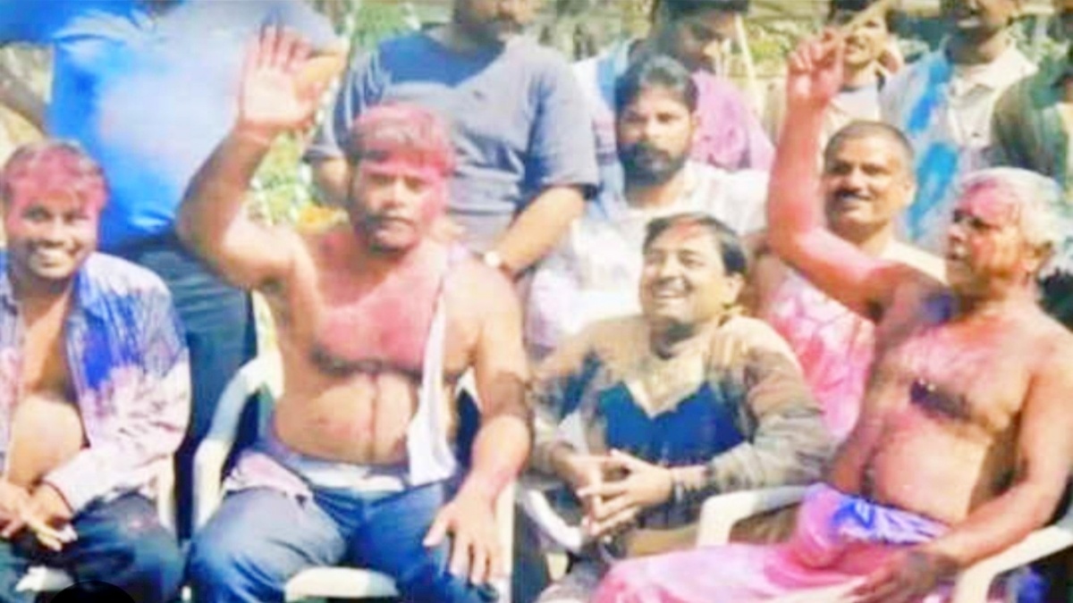 KURTA PHAD HOLI BEING CELEBRATED IN MASAURHI