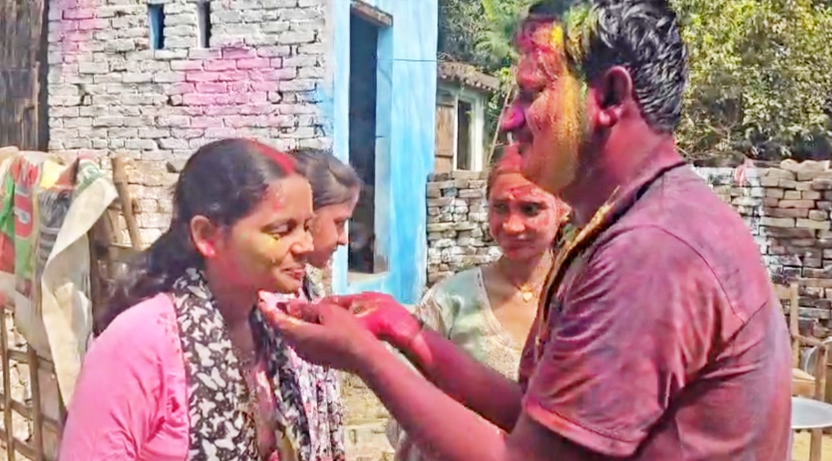 FIRST HOLI AFTER MARRIAGE