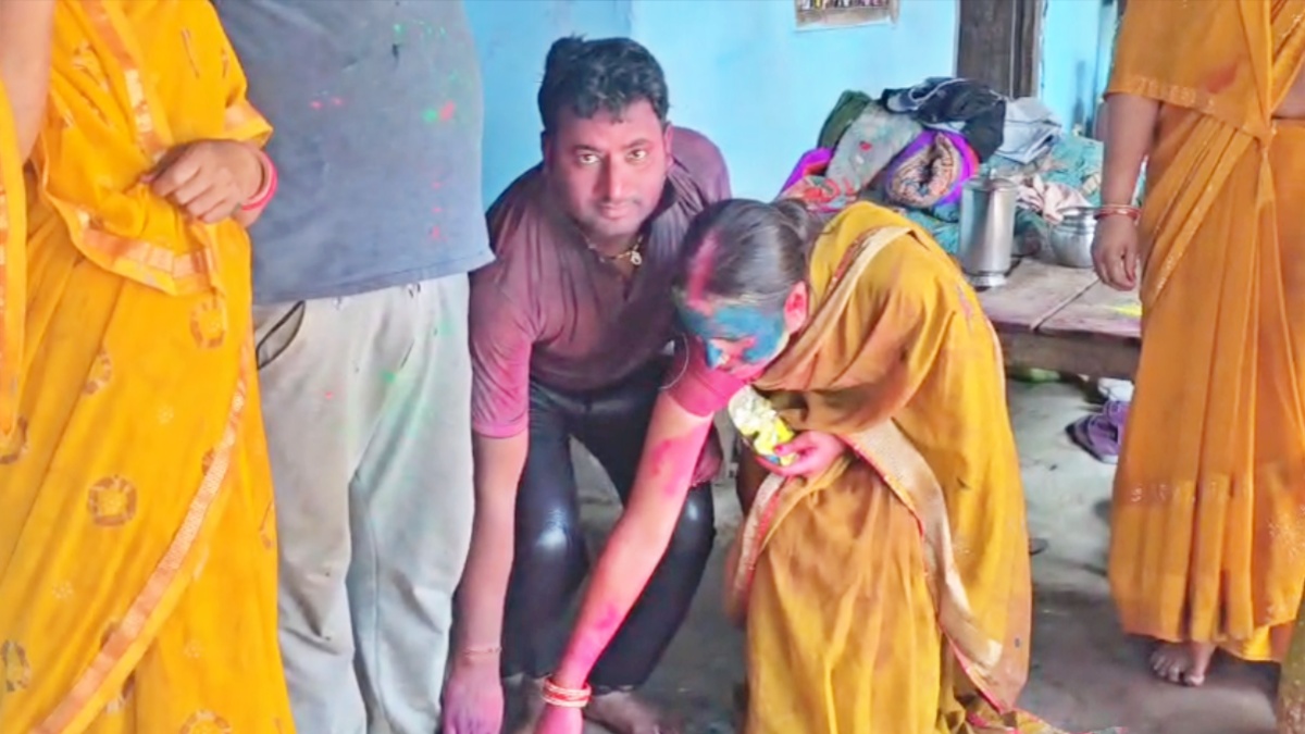 FIRST HOLI AFTER MARRIAGE