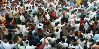 Fist Fight on Holi Festival Day 2026