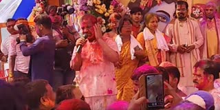 ଭଜନ କିର୍ତ୍ତନ ସହିତ ଆଧ୍ୟାତ୍ମିକ ହୋଲି ଉତ୍ସବ ପାଳନରେ ସାମିଲ ହେଲେ ପରିବହନ ମନ୍ତ୍ରୀ