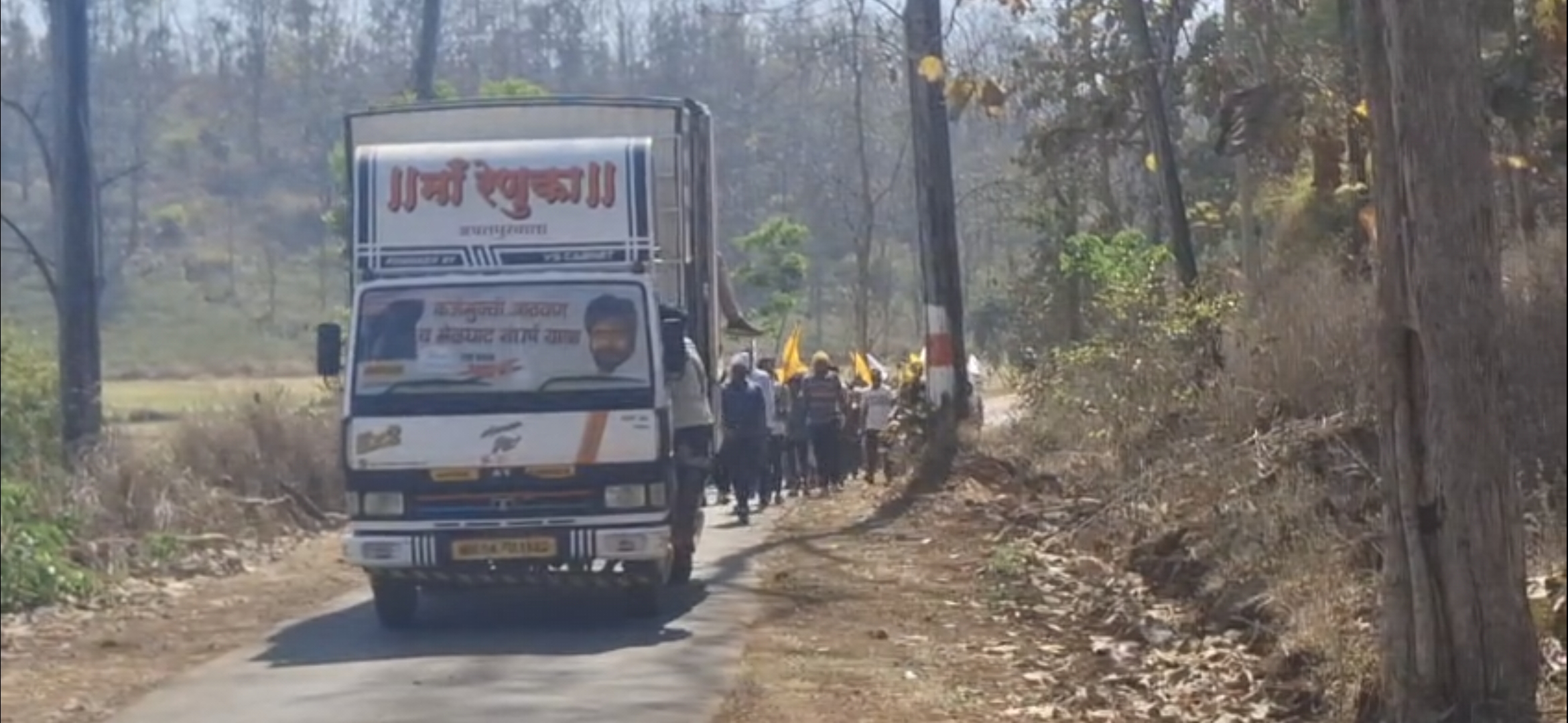 Bacchu kadu Maha Padayatra