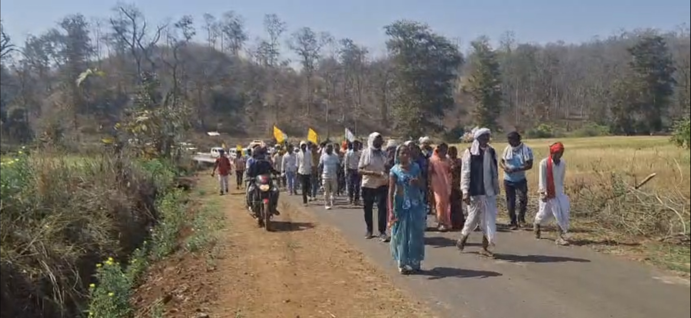Bacchu kadu Maha Padayatra